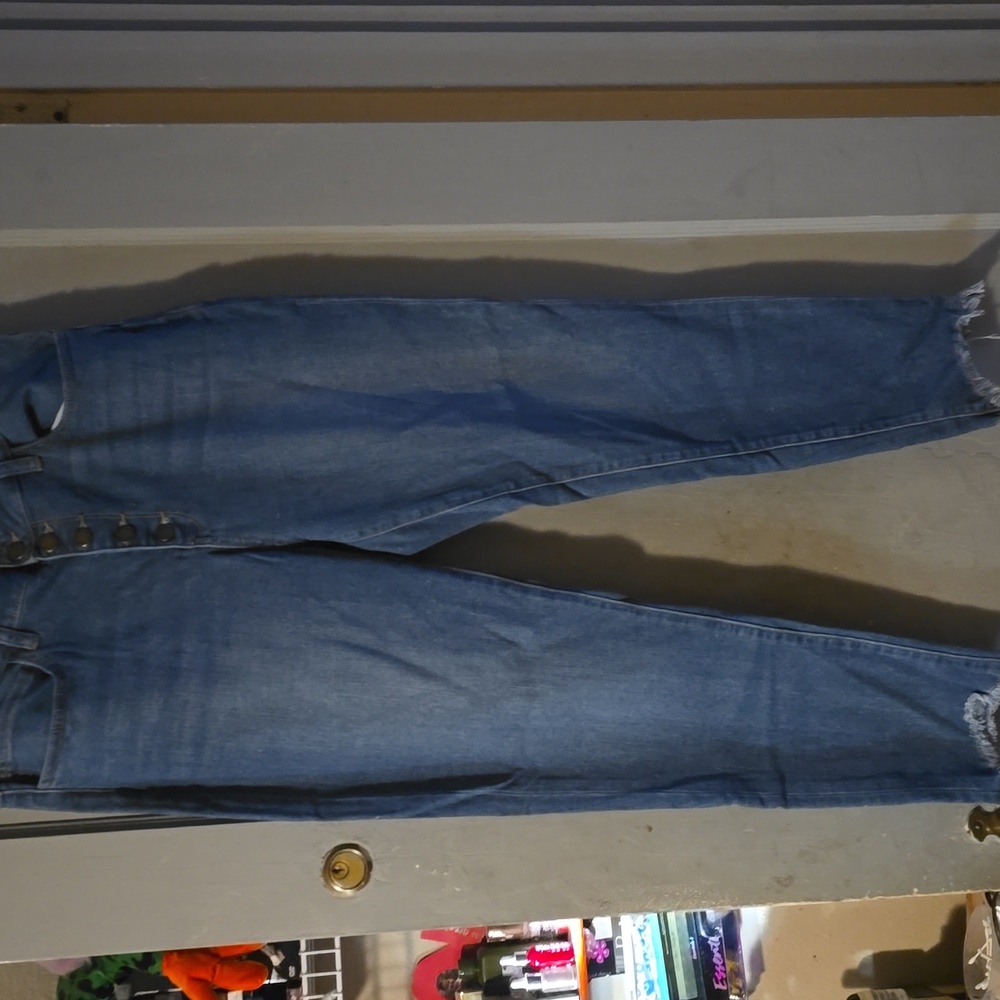 Just usa jeans front button light blue 💙